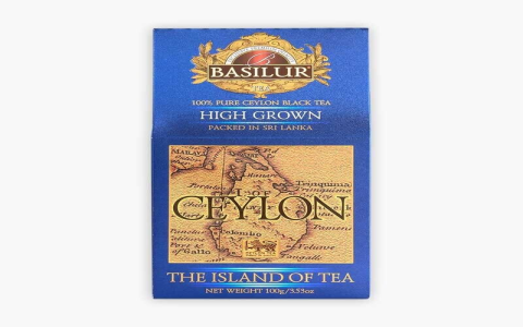 Premium Earl Grey Black Tea Bags – 100 Count, Basilur Ceylon Blend