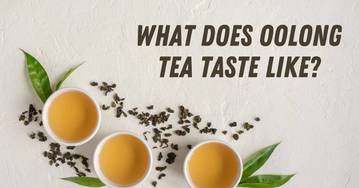 what does oolong tea taste like