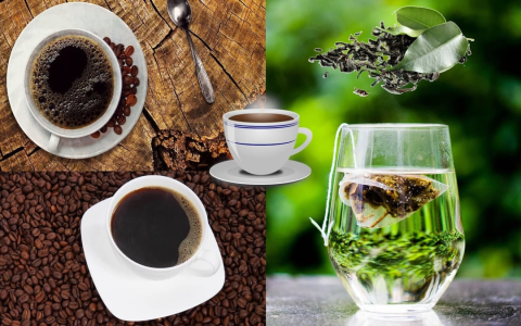 does green tea or black tea have more caffeine