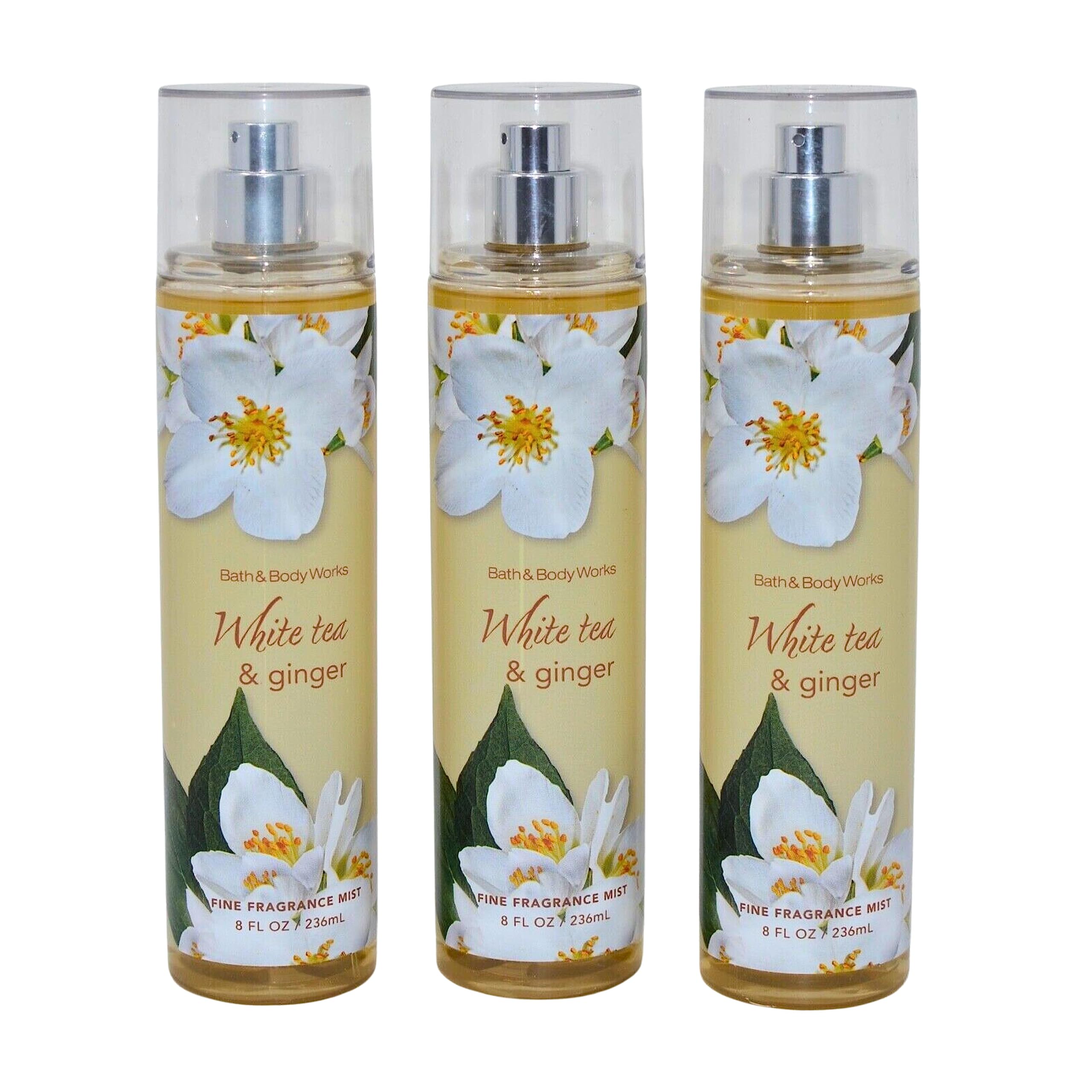 bath and body white tea and ginger