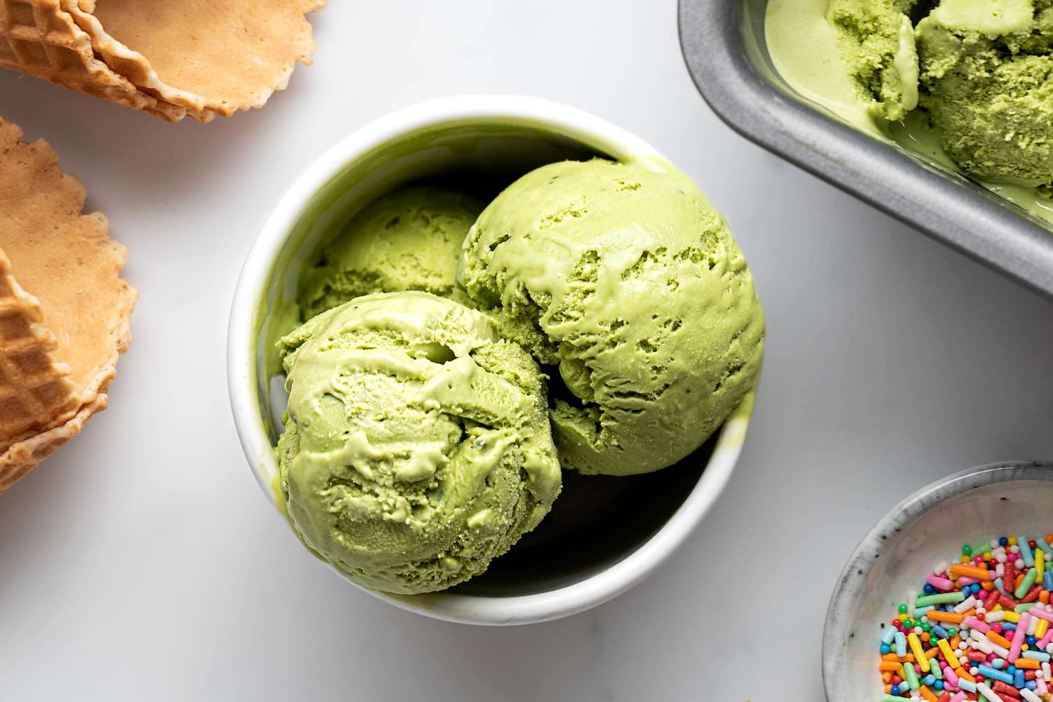 green tea ice pops