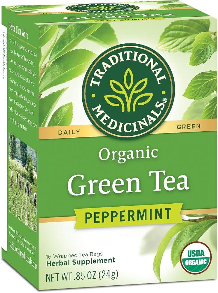 peppermint green tea
