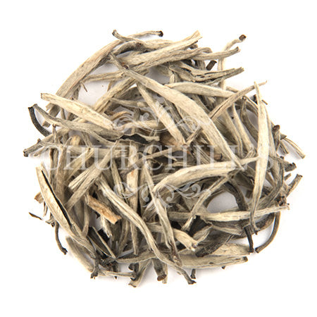 white tea leaves