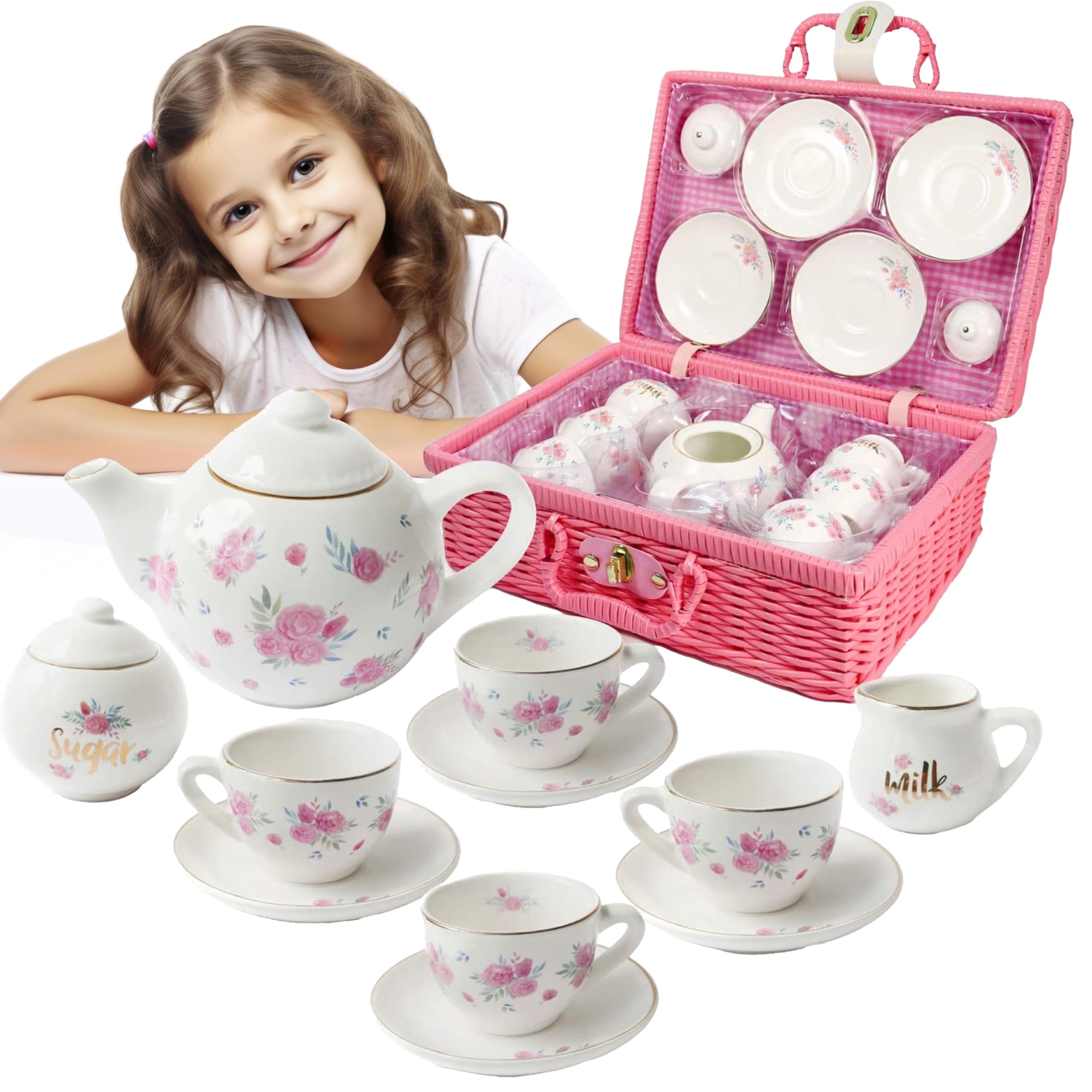 Childrens Tea Set Collection: Beautiful, Safe, and Perfect for Tea Parties