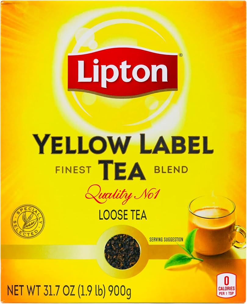 lipton yellow label tea loose