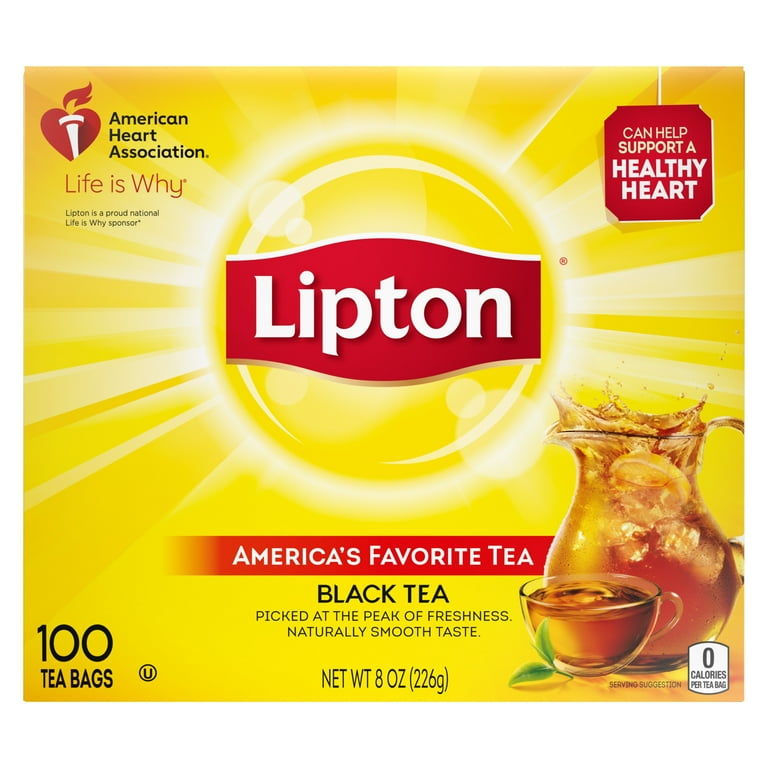 Enjoy the Full-Bodied Flavor of Lipton Black Tea – Buy Now for Freshness