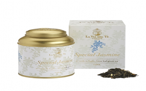 green tea and jasmine tea