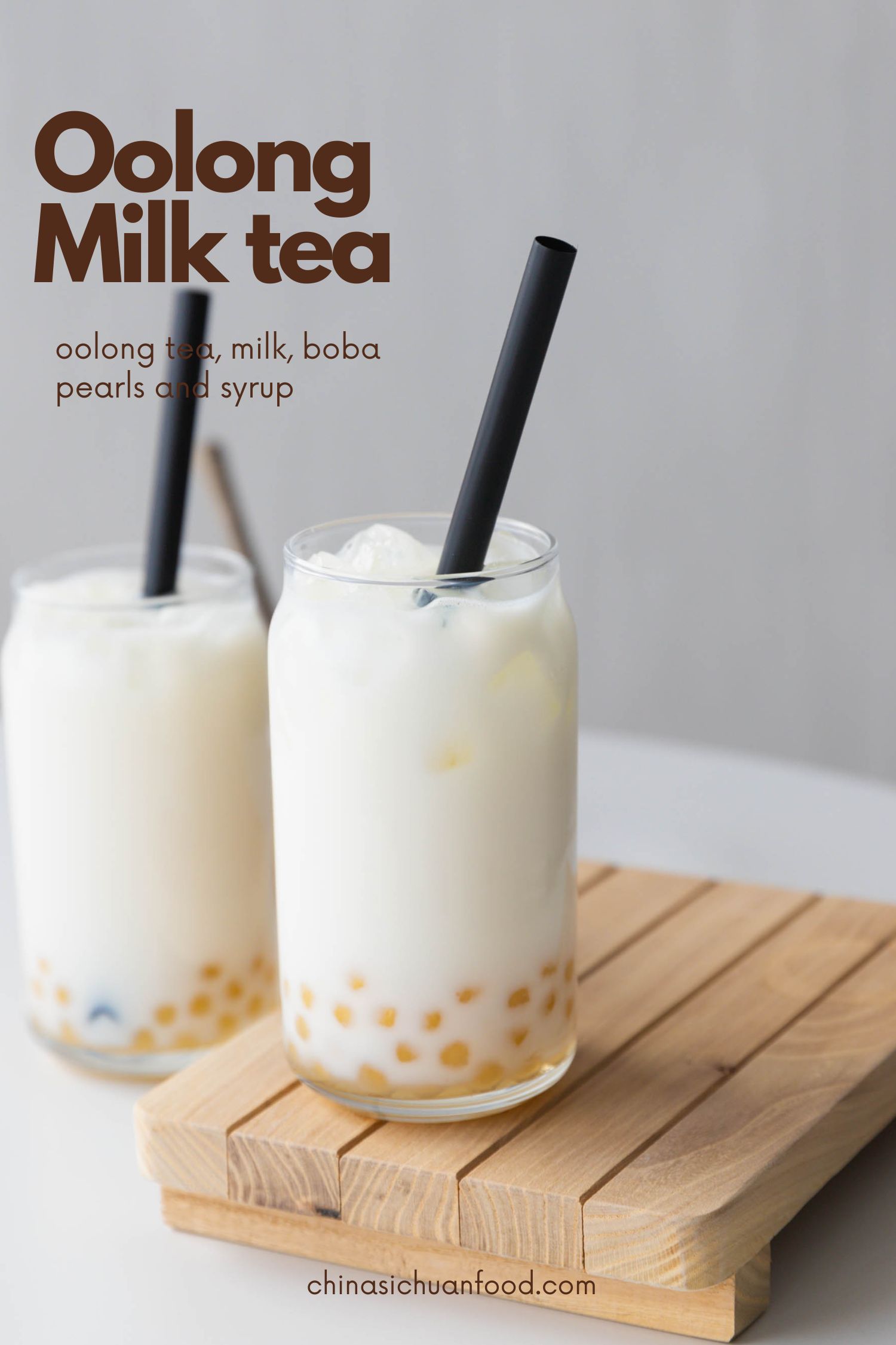 oolong milk tea