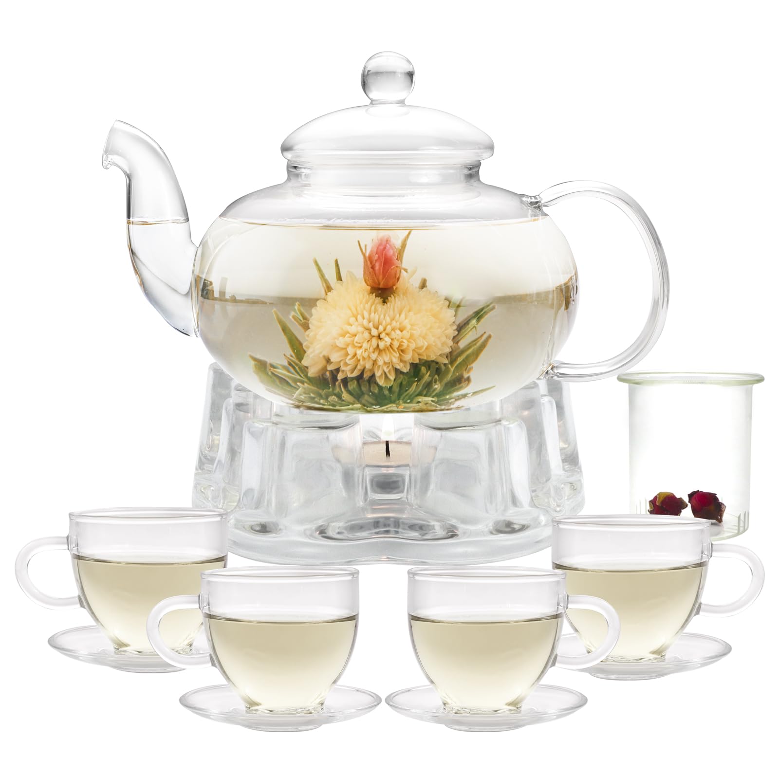 glassware tea sets
