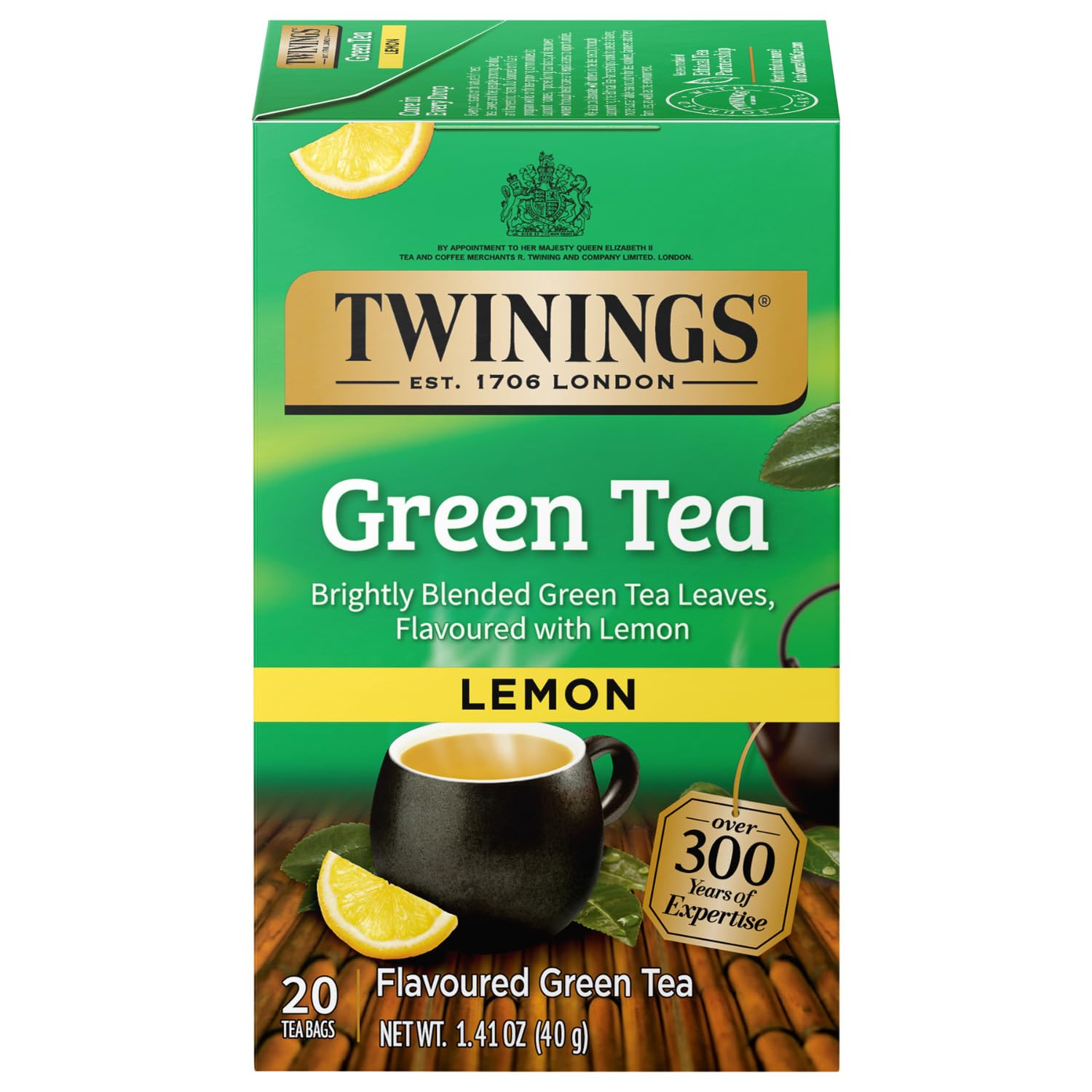green tea and lemon tea