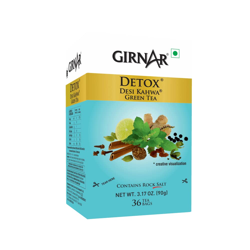green tea detoxifying