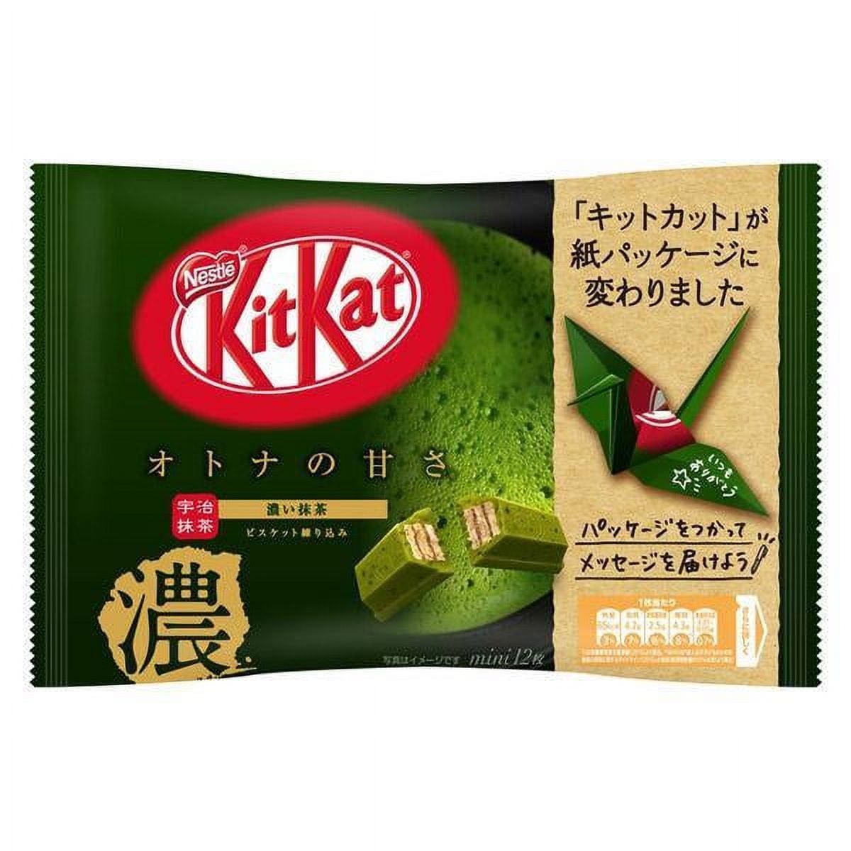 kitkat green tea matcha