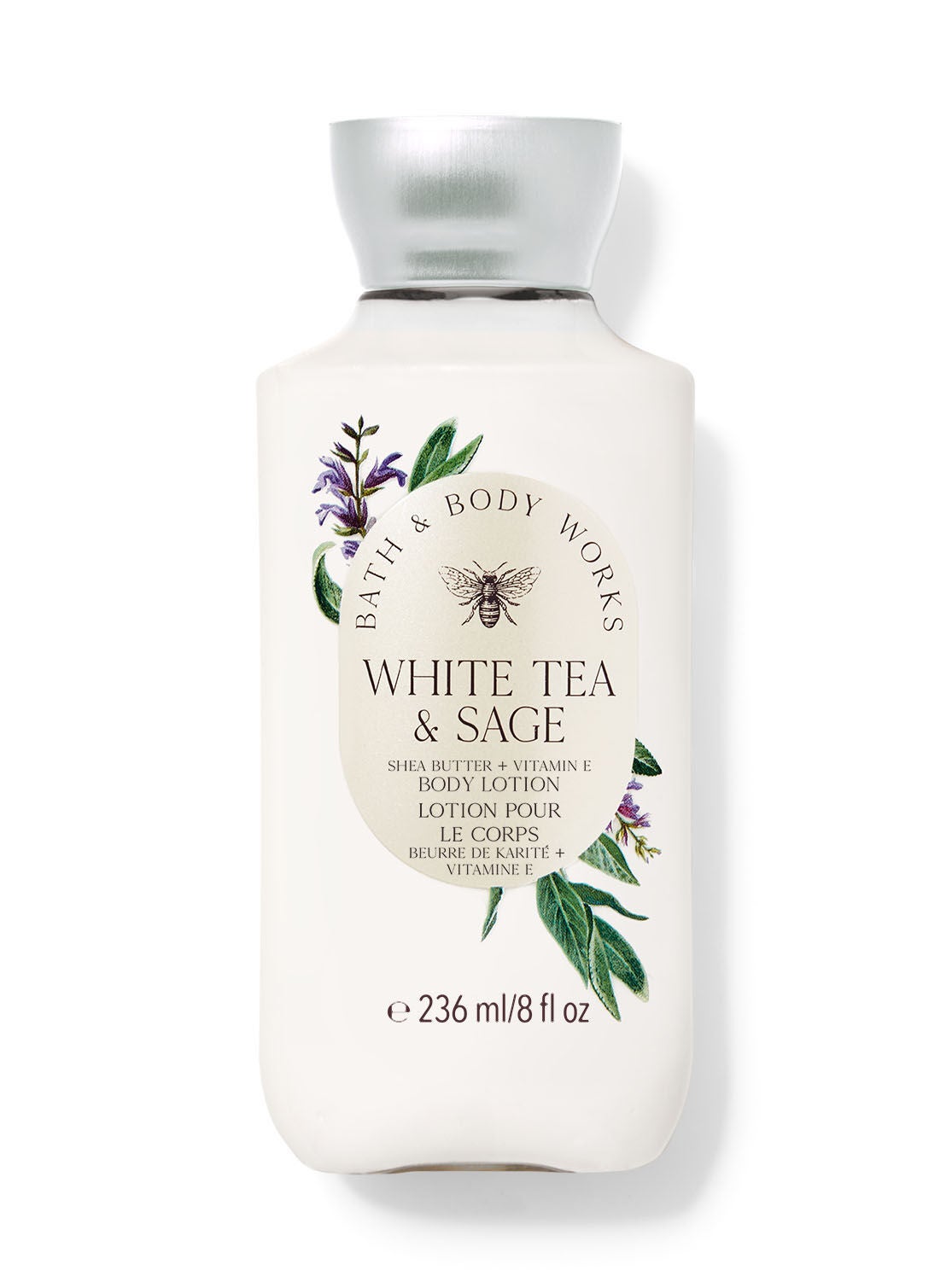 white tea and sage lotion