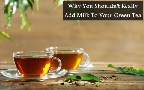 should you put milk in green tea