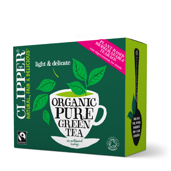 clipper organic green tea