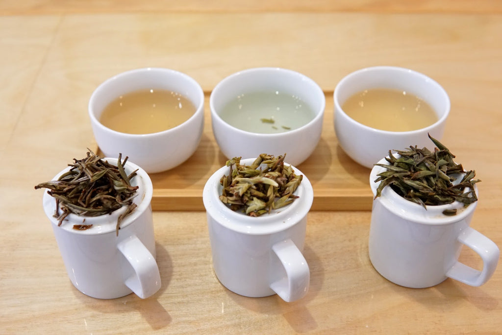kinds of white tea