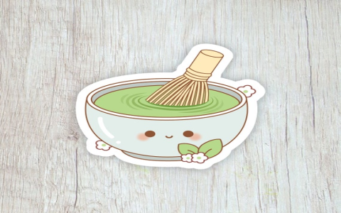 matcha green tea whisk and bowl