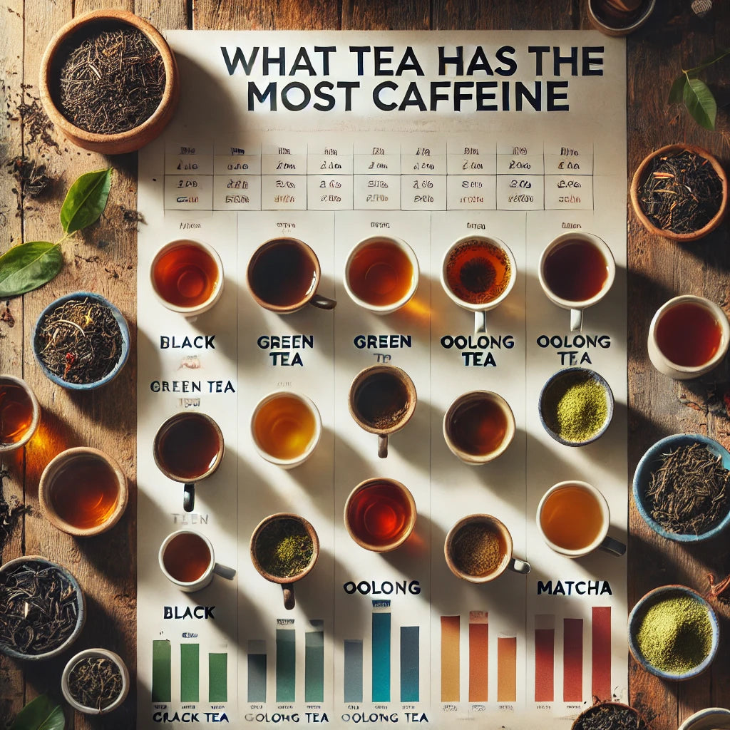 teas with the highest caffeine