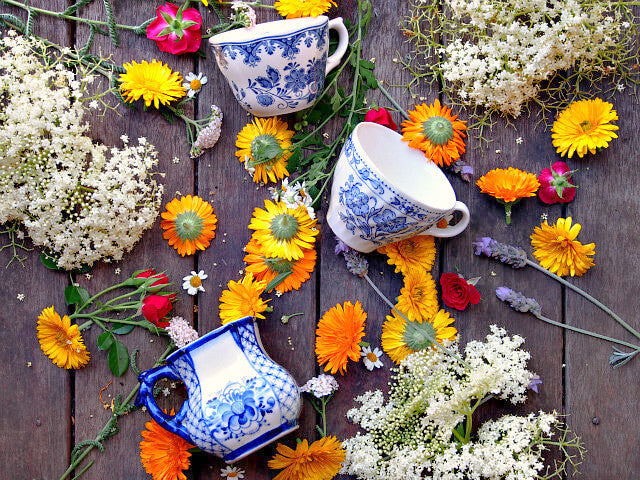 flowers used in tea