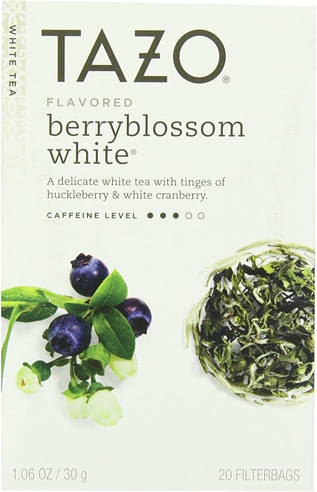 tazo berryblossom white tea