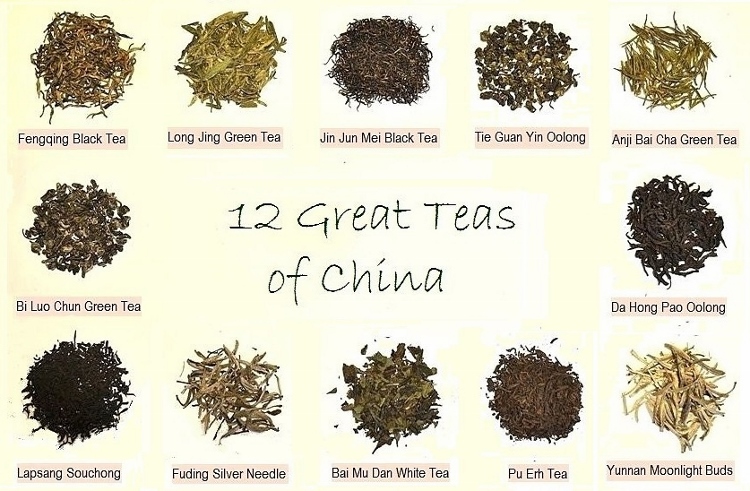 asian tea names