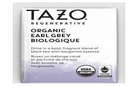 how much caffeine in earl grey black tea