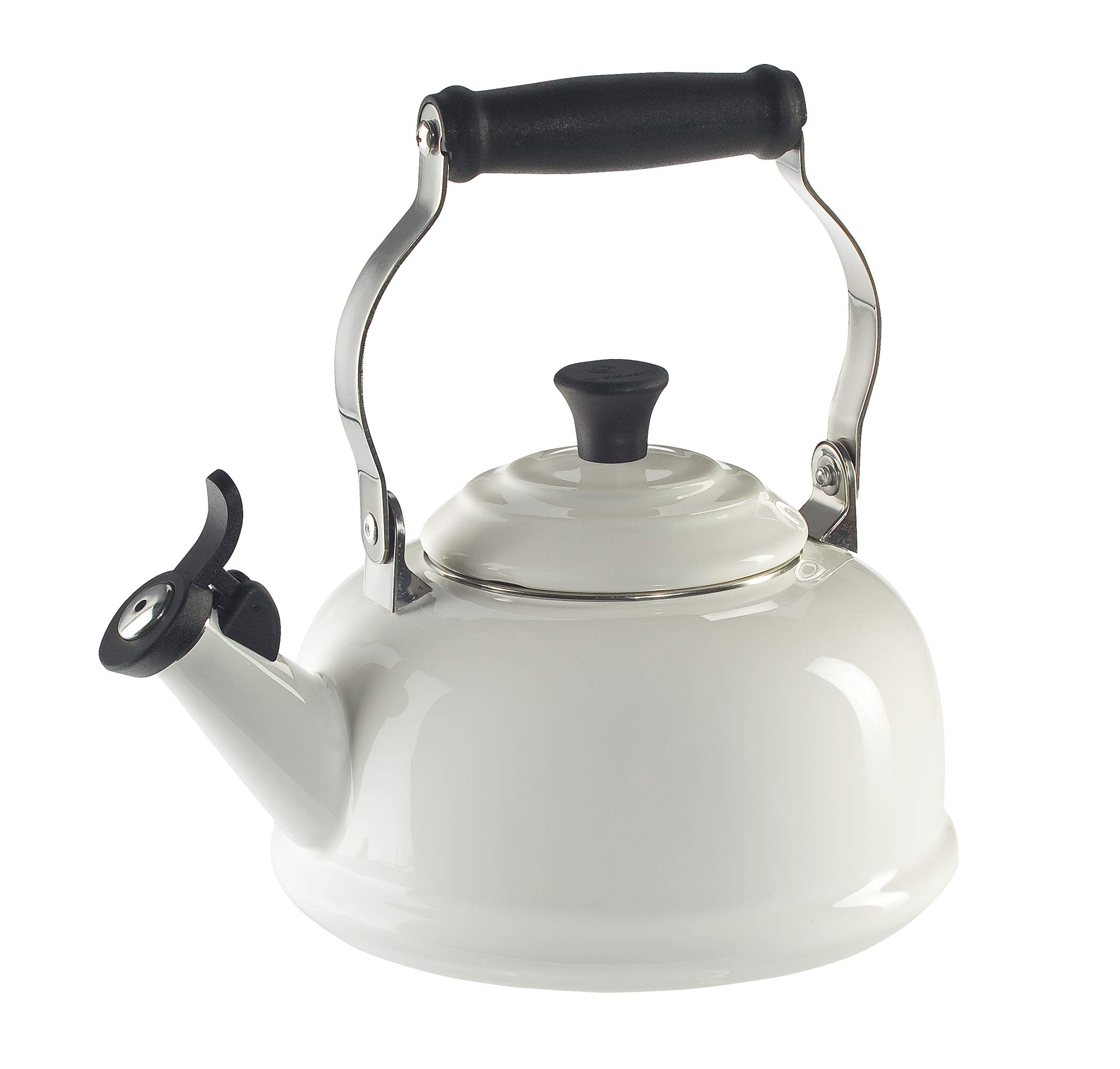 le creuset white tea kettle