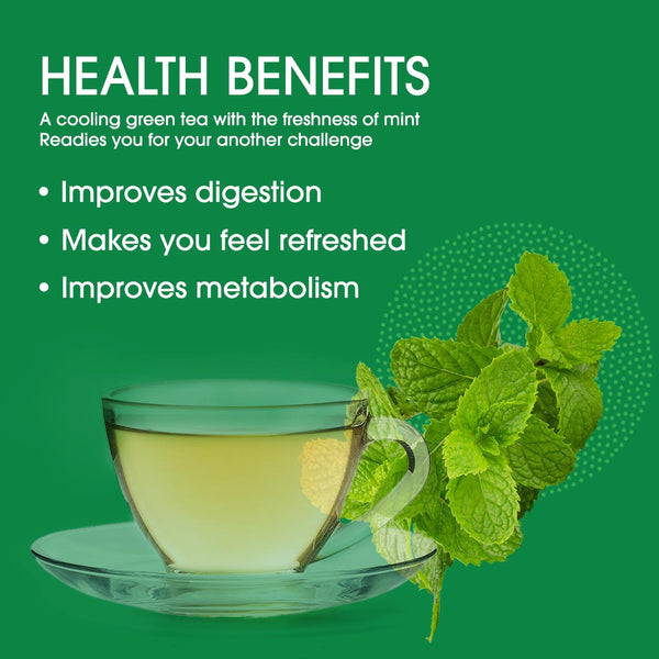 green tea with peppermint benefits