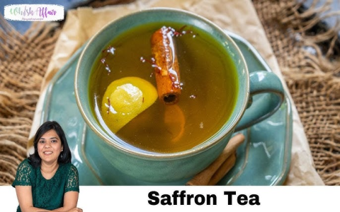 american yellow saffron tea