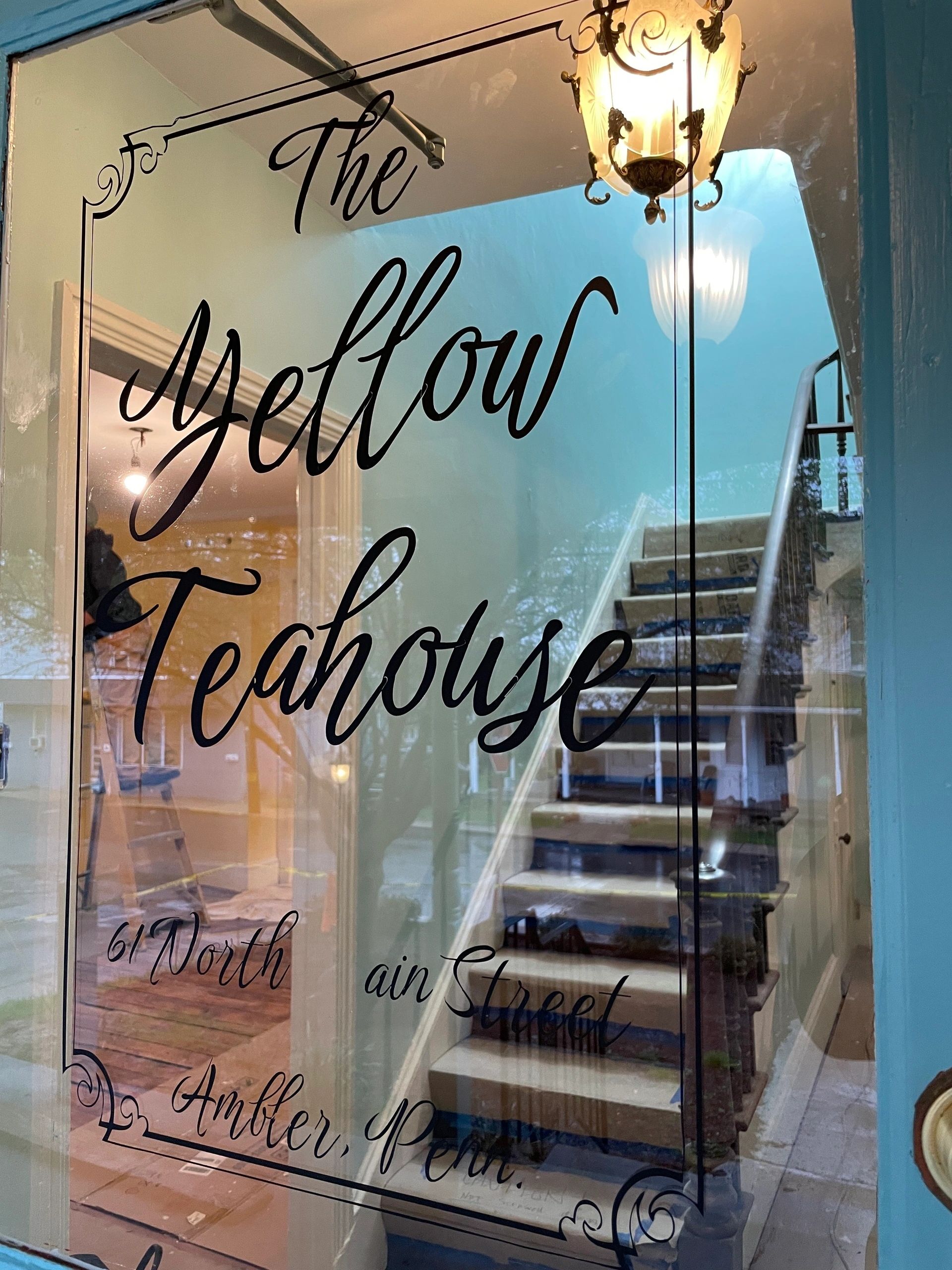 yellow tea house