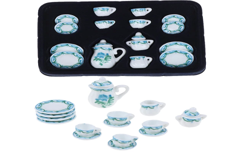 Affordable Miniature Tea Sets for Collectors and Dollhouse Decor