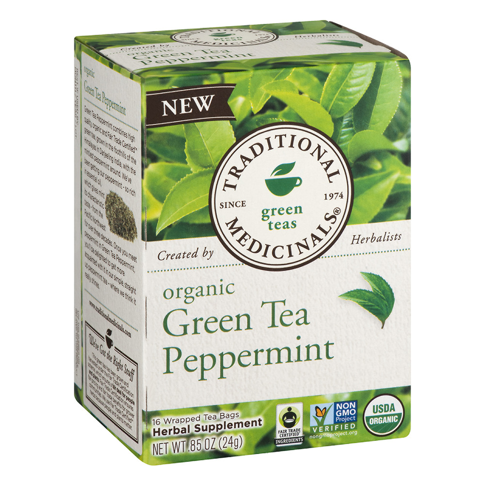 peppermint green tea