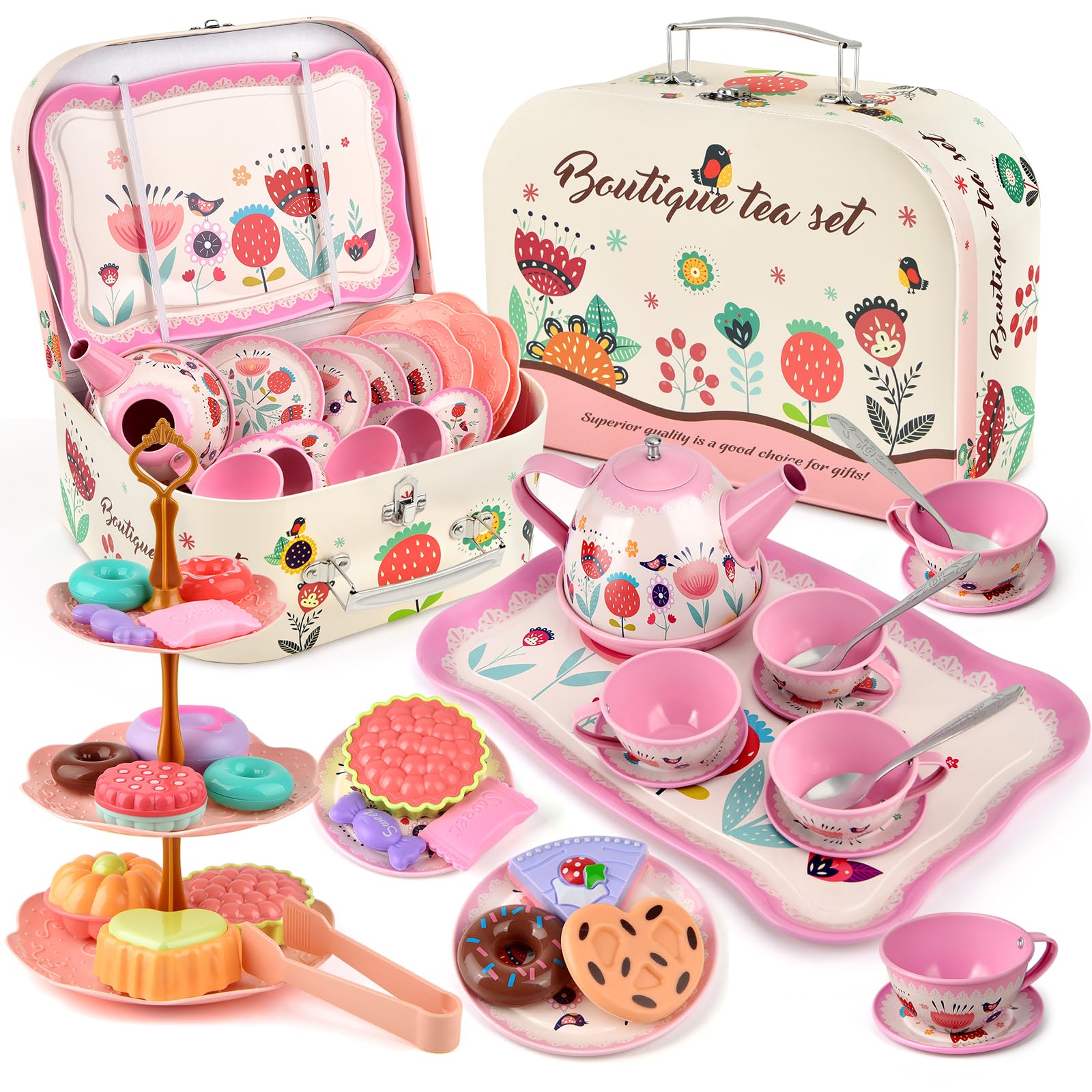 Shop Affordable Toy Tea Sets for Girls: Perfect for Pretend Play