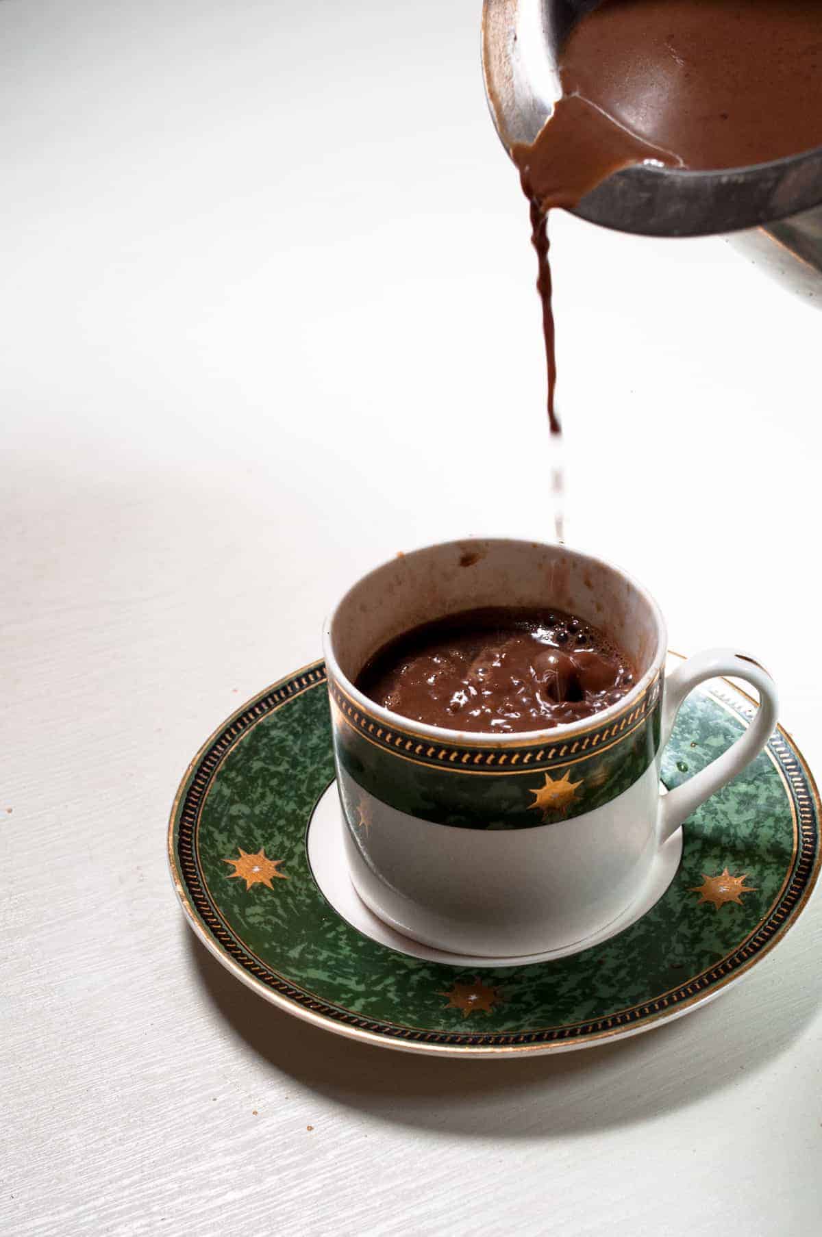 chocolate tea