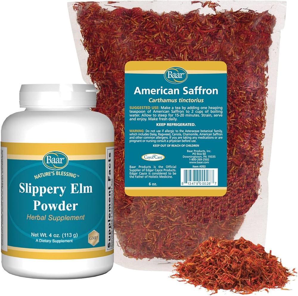 american yellow saffron tea