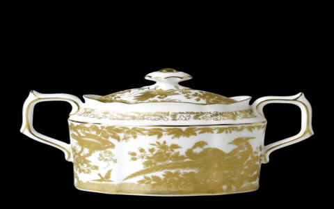 Exquisite Crown Derby Tea Set: Timeless Elegance in Fine Porcelain