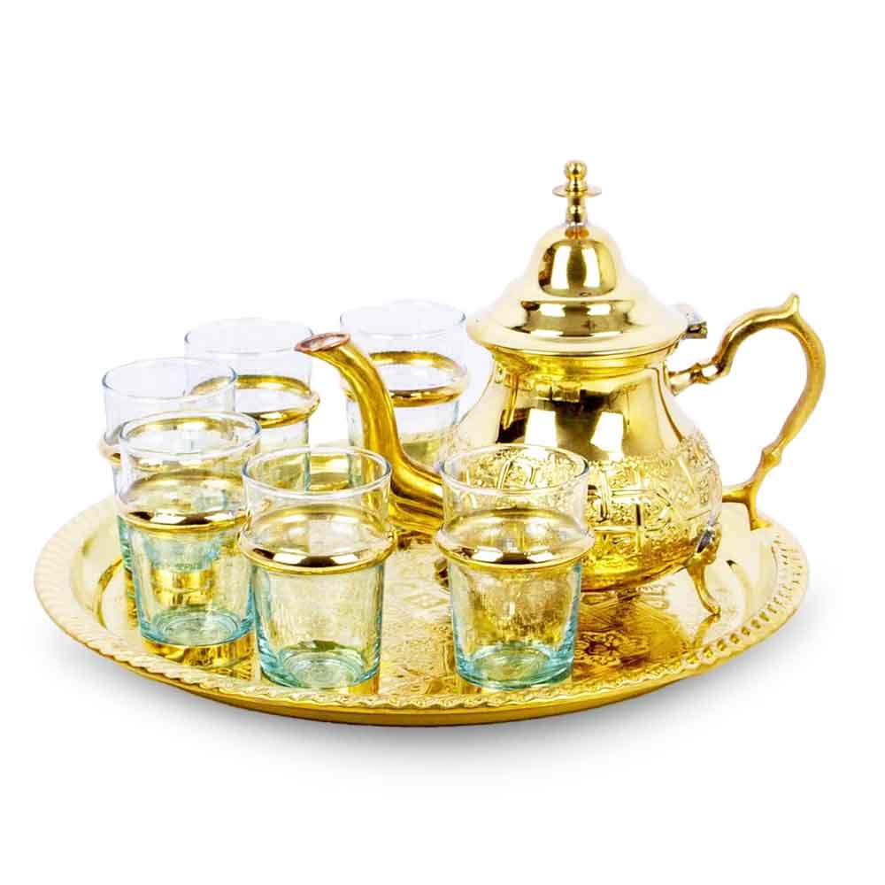 Authentic Moroccan Tea Set: Handcrafted Sets for Tea Lovers