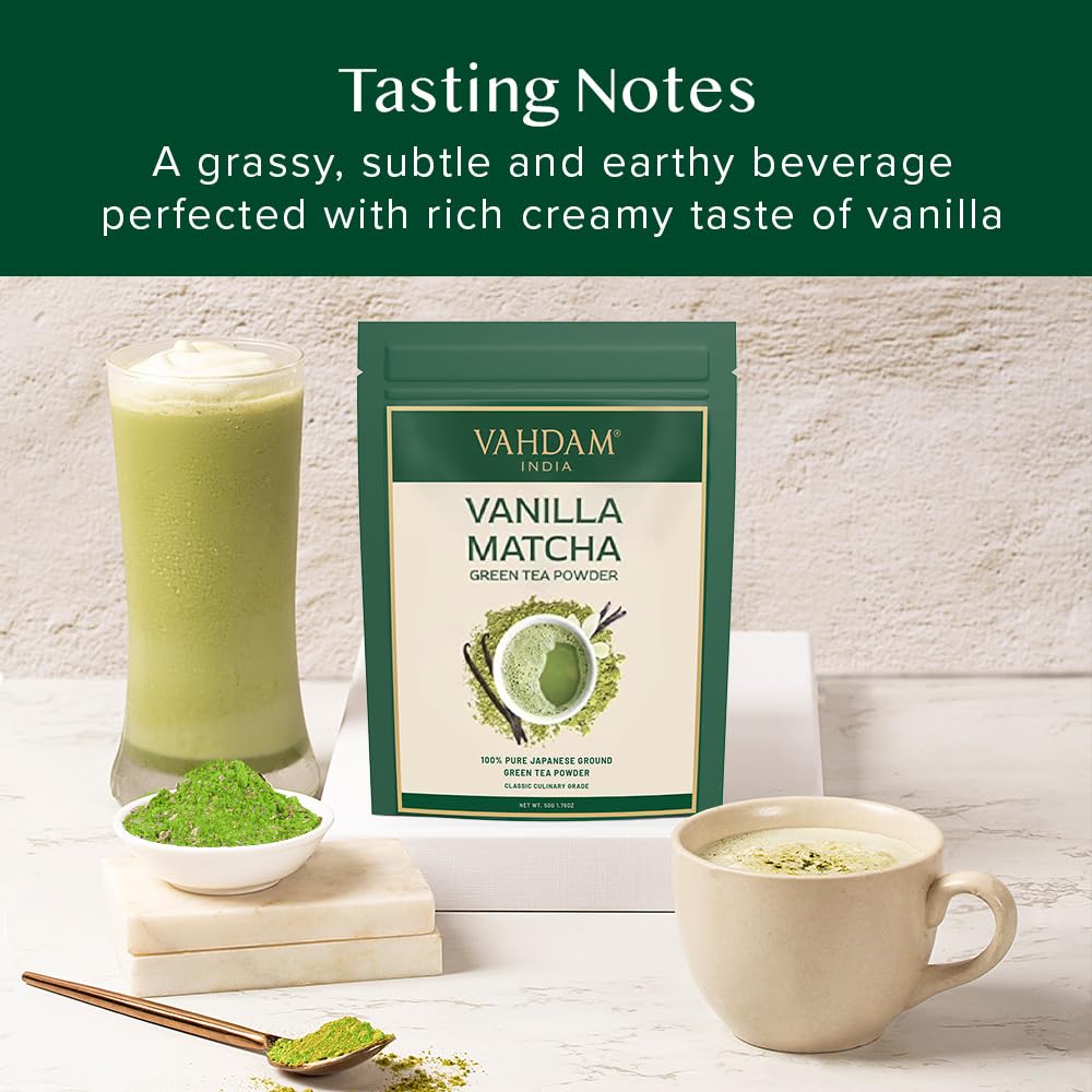 vanilla matcha green tea