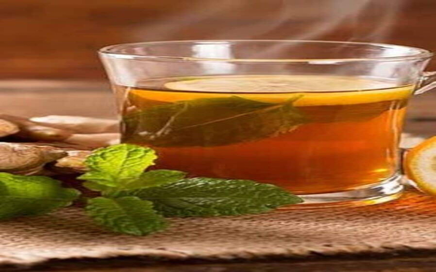 green tea and ginger