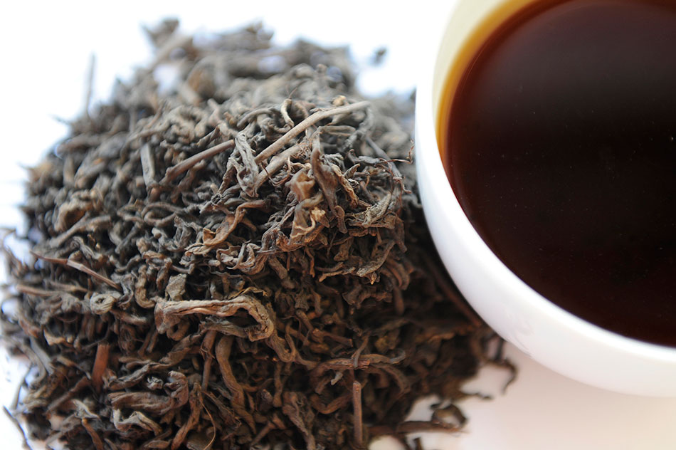 dark chinese tea