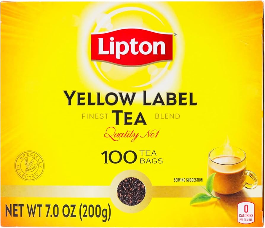 lipton yellow label tea bags
