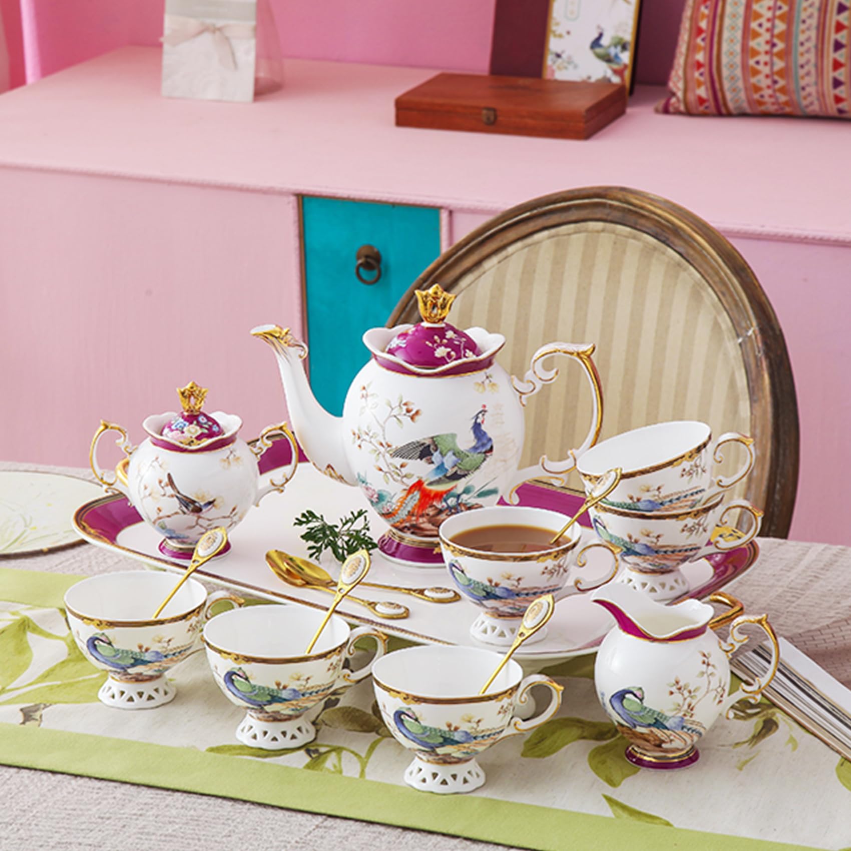 Discover the Beauty of Fine Bone China Tea Sets for Every Occasion