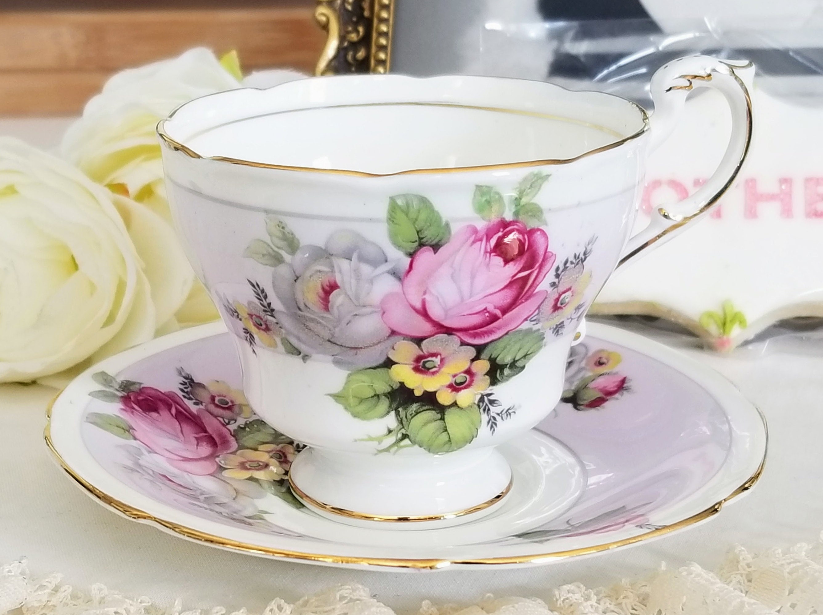 Shop Paragon Tea Set Online: Premium Bone China Teacups & Trays
