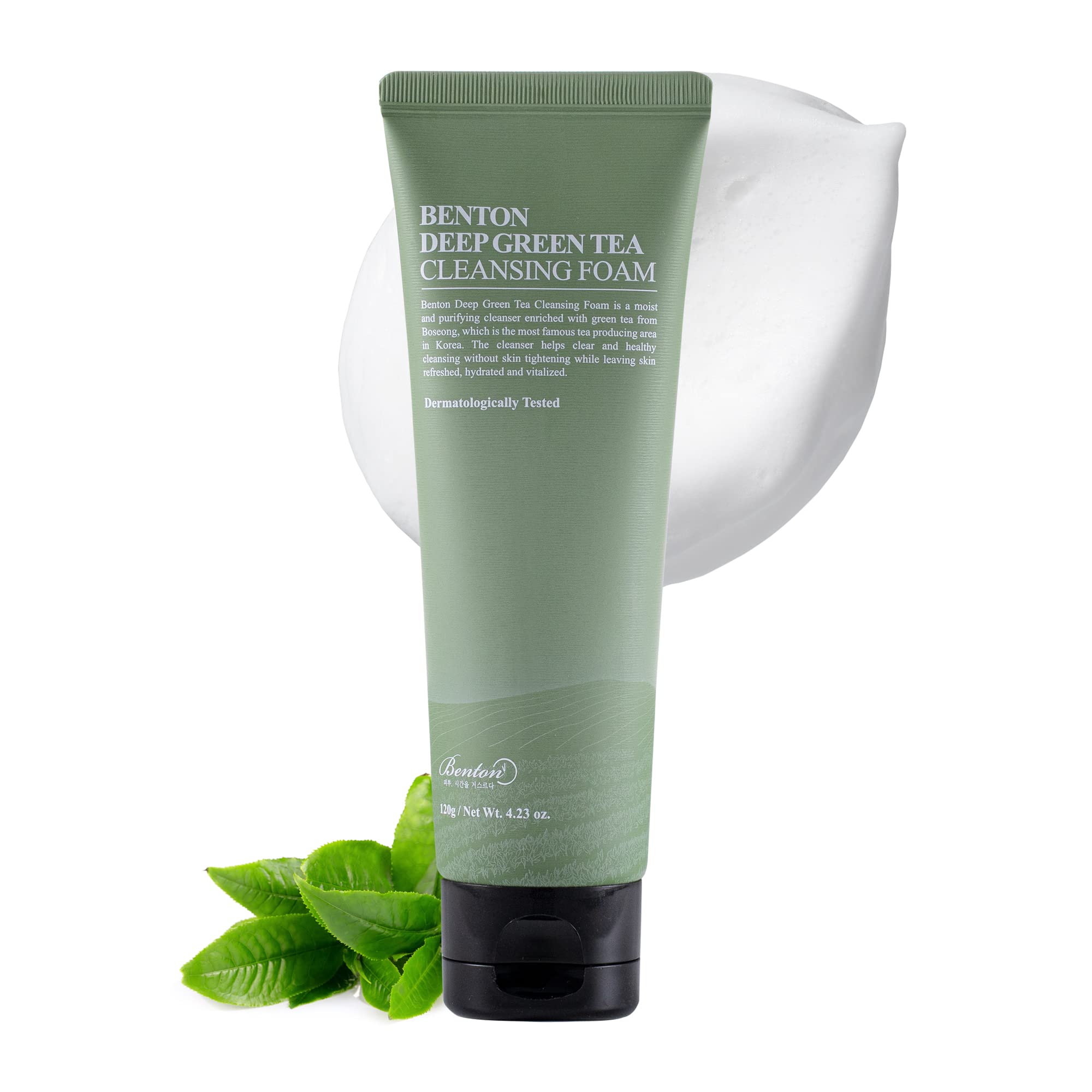 green tea facial cleanser