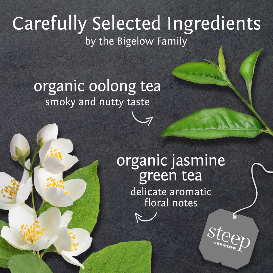 oolong vs jasmine tea