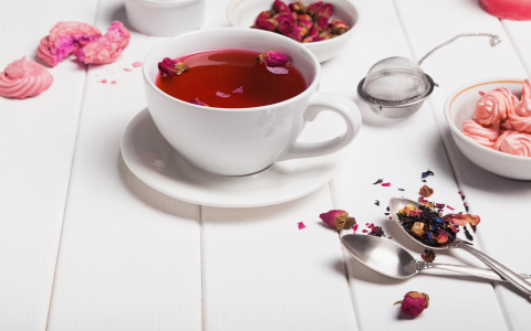 rose tea properties