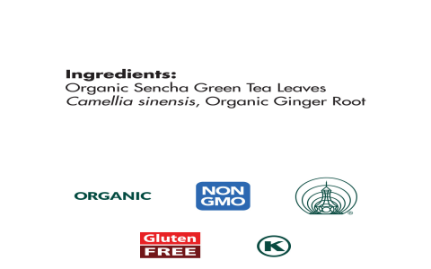 green tea and ginger root