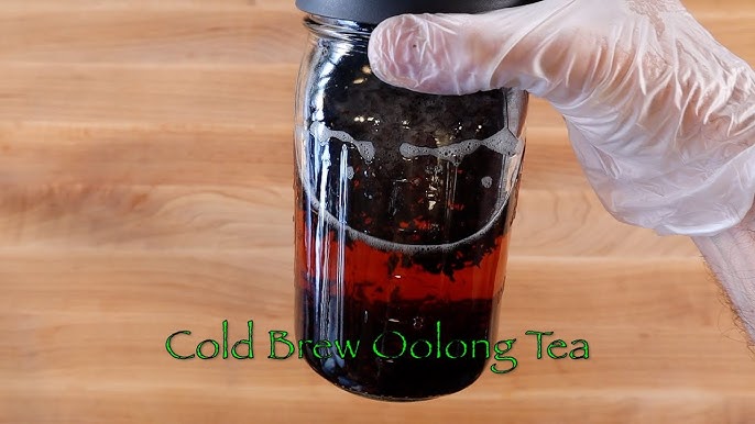cold brew oolong tea