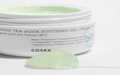 cosrx green tea gel cream