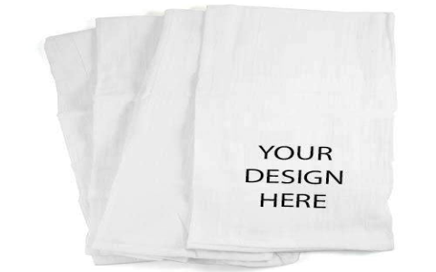white tea towels